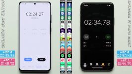 مقایسه سرعت گلکسی S20 Ultra iPhone 11 Pro max نگاه PhoneBuff