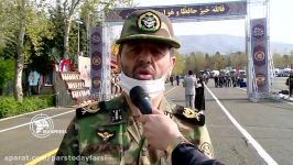 امیر تقی خانی رژه خدمت؛ جلوه‌ای استمرار خدمت‌رسانی ارتش به مردم ایران