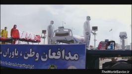 رژه کرونایی ارتش در مراسم روز ارتش ، ایران 