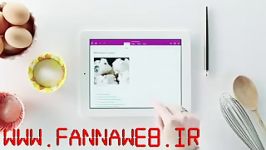 جوهر دیجیتالی ماکروسافت در آیپد وبسایت فناوب