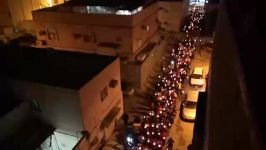 تظاهرات مسالمت آمیز بحرینی ها شمع