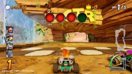 نحوه دوم شدن در بازی کراش تیم ریسینگ How To Lose in Crash nitro team racing 