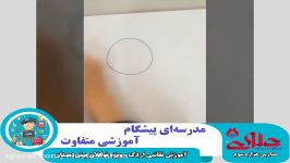 آموزش نقاشی اردک به جهت آموزش نوگلان پیش دبستان مستقل علوی اصفهان