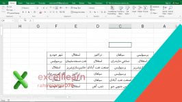 آموزش اکسلنکته در مورد format painter