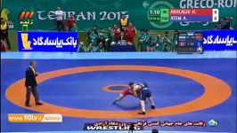 جام جهانی کشتی فرنگیرده بندی پیروزی اخلاقی ۸۰کیلوگرم