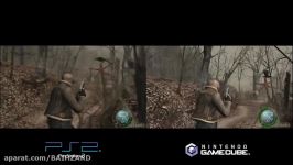 تفاوت گرافیکی RESIDENT EVIL 4 بین PS2 GAMECEUBE