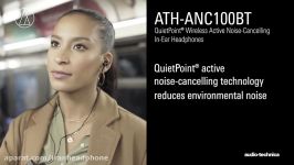 ایرفون وایرلس نویز کنسلینگ Audio Technica ATH ANC100BT