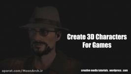 آموزش ساخت کارکتر سه بعدی برای بازی در Adobe Fuse