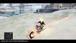 نبرد روح سوار GHOST RIDER هالک در بازی جی تی ای GTA IV