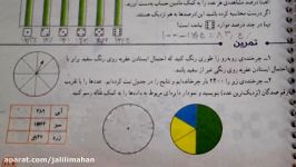 ریاضی ششم حل تمرین ص 127 خانم شریفی