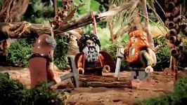 lego hobbit اسماگ به دنبال بیلبو