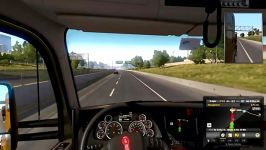 گیم پلی زیبای بازی شبیه ساز American Truck Simulator