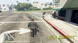 مکان اسلحه خفن خطرناک در بازی GTA V...با فرانکلین مهربان