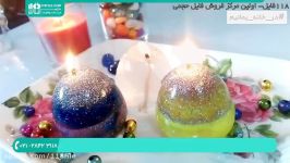 آموزش شمع سازی  آموزش ساخت شمع ساخت شمع ژله ای تخم مرغی 