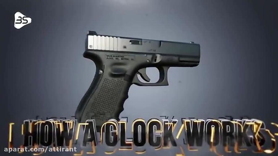 مکانیزم شلیک اسلحه کمری گلاک Glock