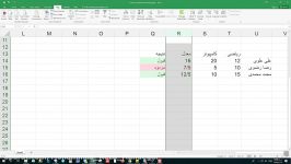 اکسل  مرتب سازی  فیلتر  Excel  Sort  Filter