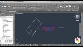 نقاط در جدول مختصات Civil 3d