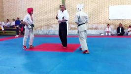 دانیال کریمى کاراته مشهد مسابقه استانی فینال