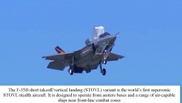 F 35 چگونه کار می کند  How does the F 35 vertical takeoff work.