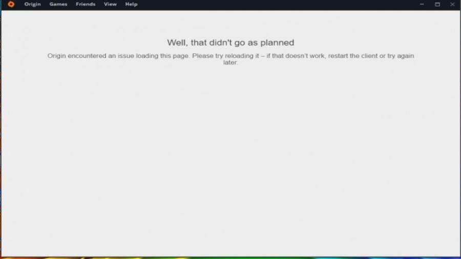 حل مشکل ارور that didnt go as planned در برنامه Origin