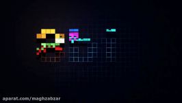 پروژه افترافکت عناوین متحرک پیکسلی ۸bit Animated Pixels Typeface