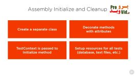 بررسی Initialization Cleanup در Unit Testing