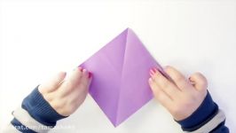 اوریگامی پاپیون  آموزش ساخت پاپیون کاغذی  کاردستی208