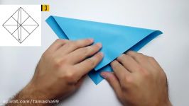 اوریگامی پرستو  آموزش ساخت پرستو کاغذی  کاردستی353