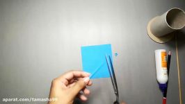 اوریگامی جامدادی رومیزی  آموزش ساخت جامدادی رومیزی کاغذی  کاردستی859