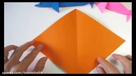 اوریگامی دلفین  آموزش ساخت دلفین کاغذی  کاردستی635