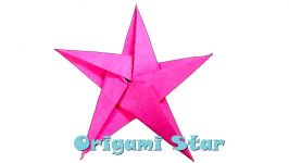 اوریگامی ستاره کریسمس  آموزش ساخت ستاره کریسمس کاغذی  کاردستی249