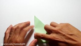 اوریگامی خفاش  آموزش ساخت خفاش کاغذی  کاردستی505
