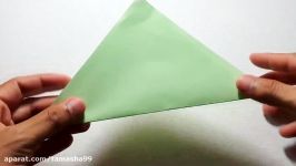 اوریگامی خفاش  آموزش ساخت خفاش کاغذی  کاردستی523
