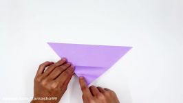 اوریگامی خفاش  آموزش ساخت خفاش کاغذی  کاردستی548
