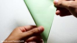 اوریگامی خفاش  آموزش ساخت خفاش کاغذی  کاردستی615
