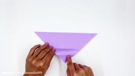 اوریگامی خفاش  آموزش ساخت خفاش کاغذی  کاردستی868