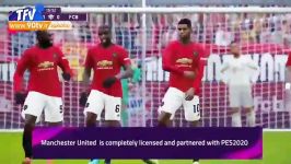 مقایسه گلزنی شادی بعد گل در دو بازی FIFA 20 PES 20