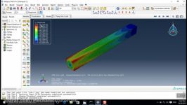 تحلیل پیچش در نرم افزار آباکوس Abaqus