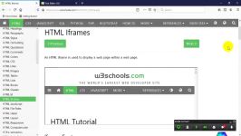 برنامه نویسی تحت وب  قسمت 15 آموزش مقدماتی HTML ویژگی IFrame  جواد محمدزاده