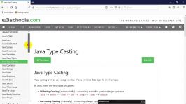 برنامه نویسی شی گرا جاوا Java قسمت 5 Data Type Casting جواد محمدزاده