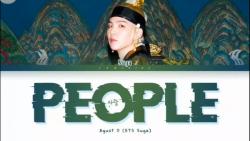 آهنگ جدید People دومین میکس تیپ شوگا Suga به نام D2  بی تی اس BTS