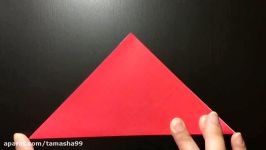 اوریگامی کلاه سامورایی  آموزش ساخت کلاه سامورایی کاغذی  کاردستی737