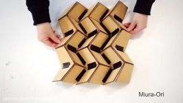 اوریگامی متحرک  آموزش ساخت یک اوریگامی متحرک کاغذی  کاردستی672