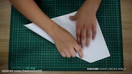 اوریگامی لاله  آموزش ساخت لاله کاغذی  کاردستی276