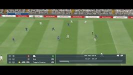 حرکت تیمی زیبا  رئال مادرید به لوانته pes 2015