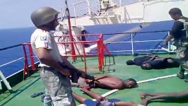 دستگیری دزدان دریایی توسط نیرو دریایی ارتش