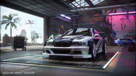 تیک آف  رانندگی ماشین خاطره انگیز BMW M3 GTR در بازی NFS HEAT فرمان G29