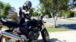 Honda CB400 first ride