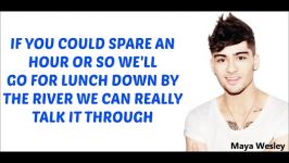 One Direction  Half a Heart Lyrics and Pictures