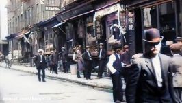 آمریکا صدسال پیش به روایت تصاویر بازسازی شده  منهتن 1911